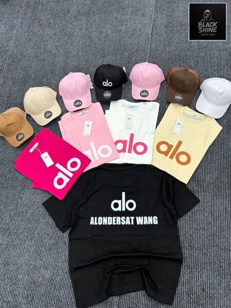 Casquette et T-shirt Alo