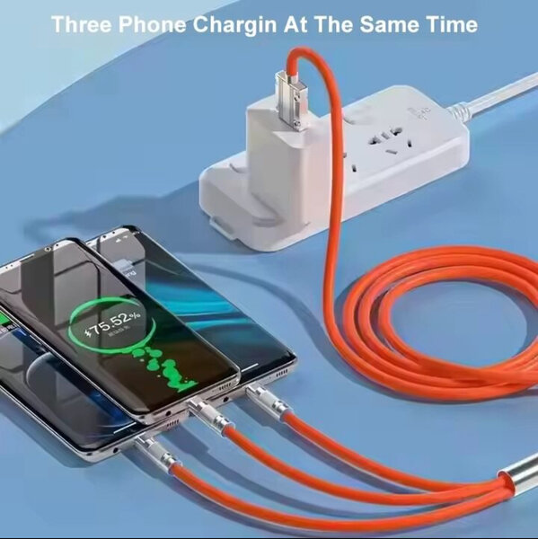 3-in-1 USB Charging Cable