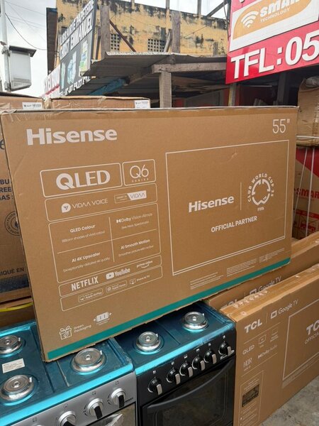 Téléviseur QLED Hisense 55"