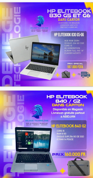 Ordinateur HP EliteBook 830/840