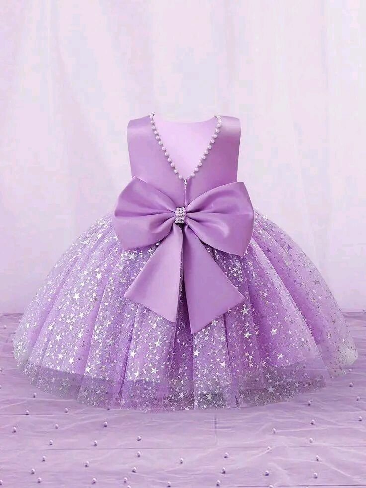Robe de princesse lilas