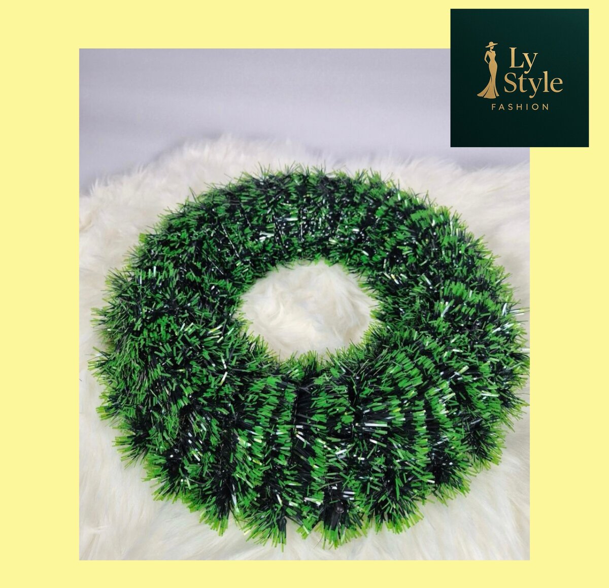 Couronne de Noël Écologique 42cm