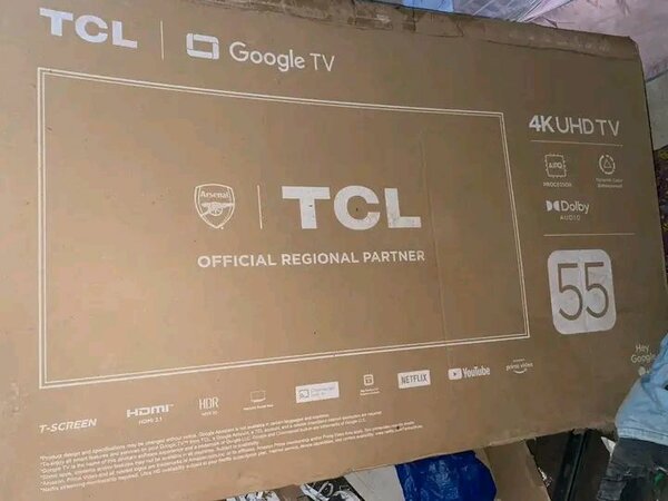 TCL 55'' 4K UHD TV Google TV