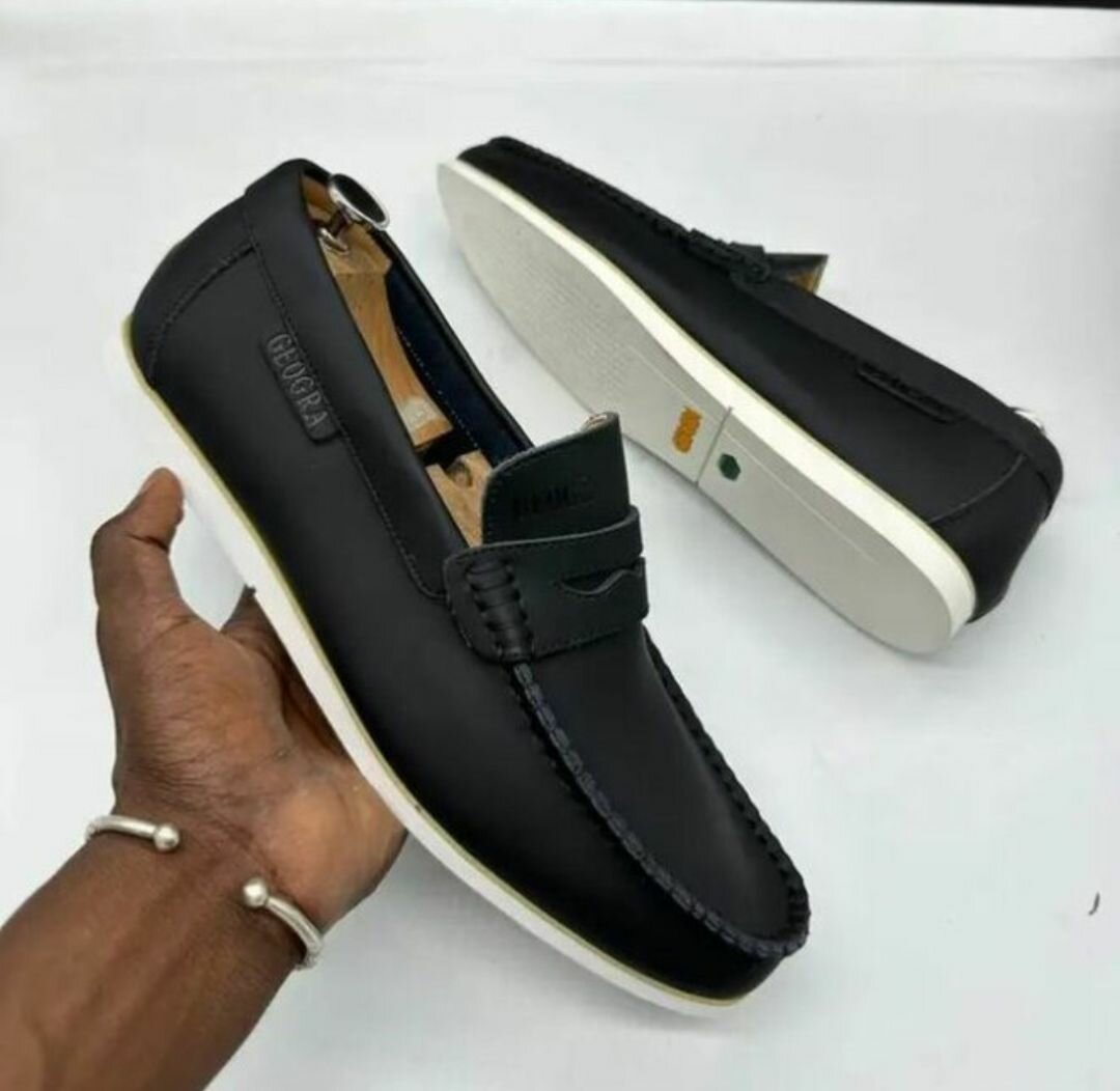 Mocassins en cuir élégants