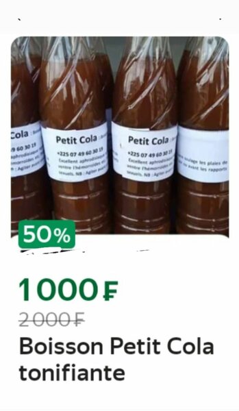 Boisson énergisante Petit Cola