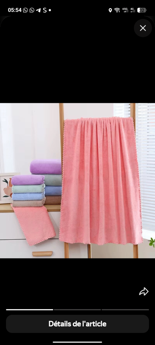 Serviettes Douces Multicolores