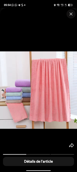 Serviettes Douces Multicolores