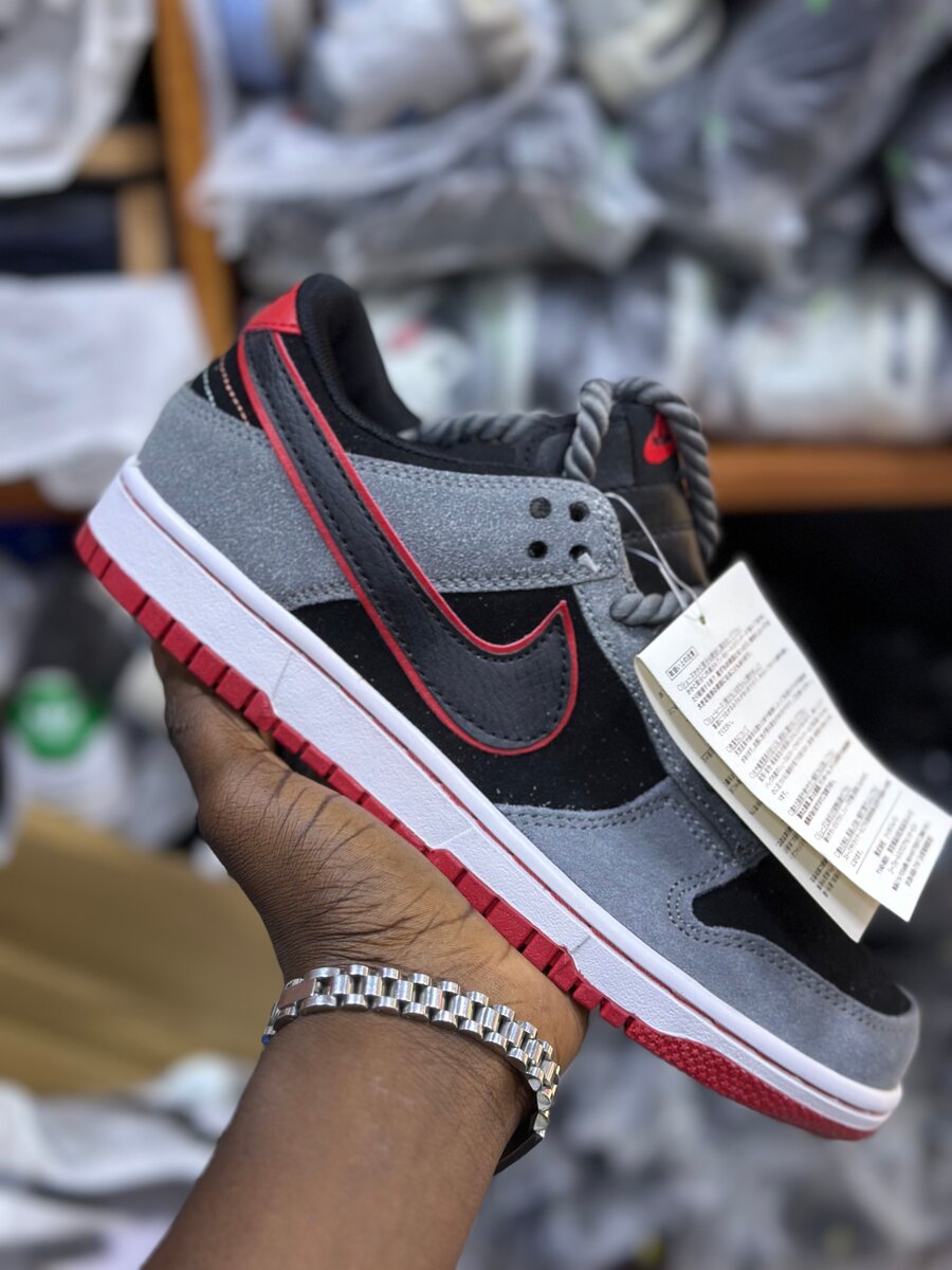 Baskets tendance en cuir mixte