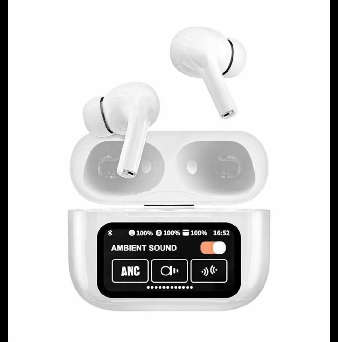 ANC Wireless Earbuds with LCD