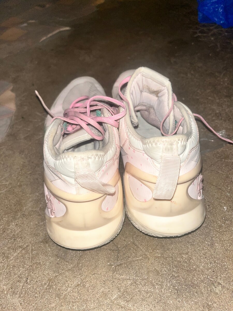 Baskets de sport roses femme