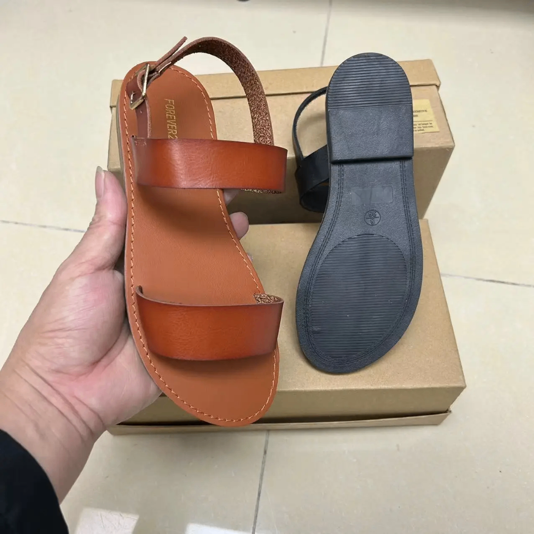 Sandales en cuir élégantes