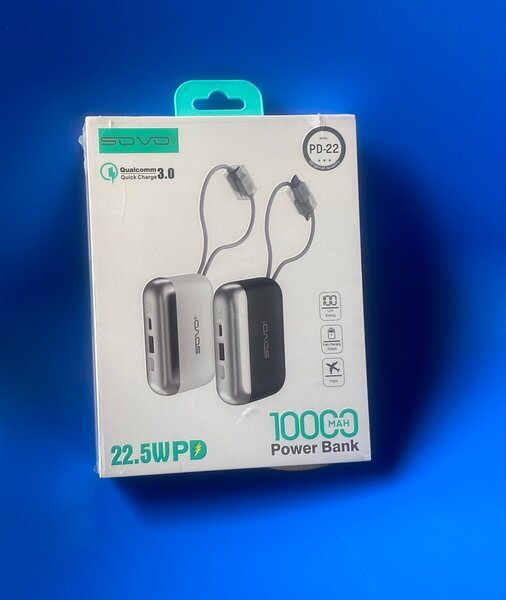 Power Bank EVO 10000mAh avec Charge Rapide PD 22.5W