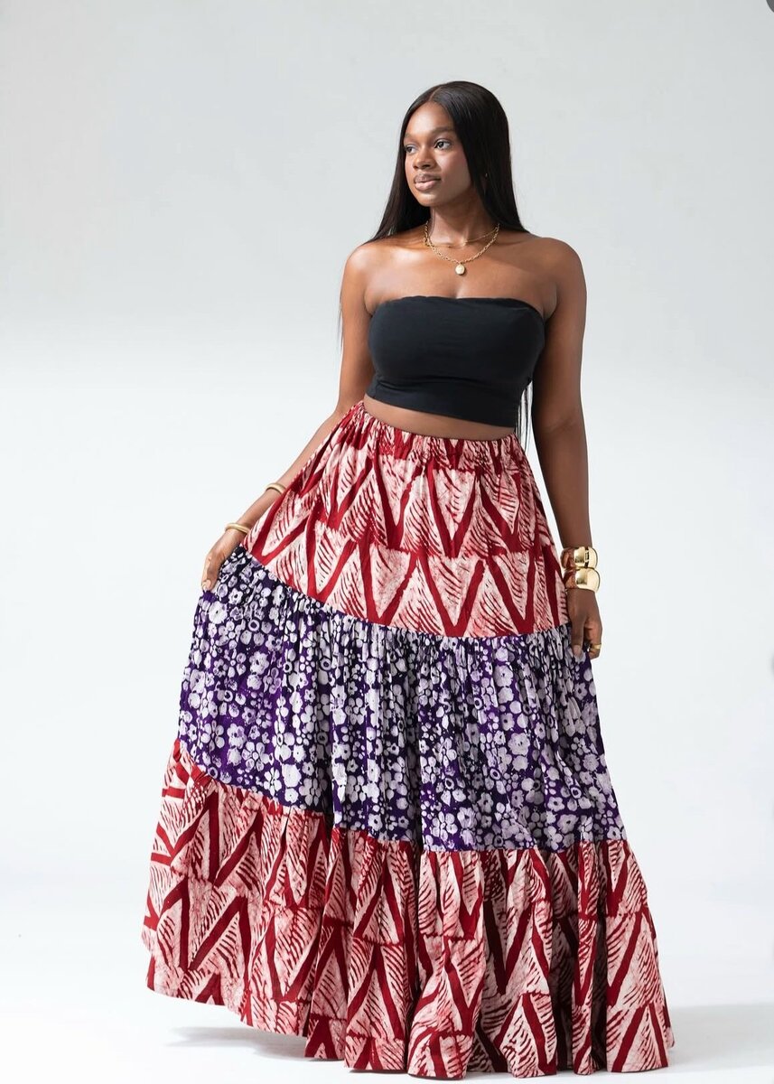 Jupe Longue Bohème Colorée