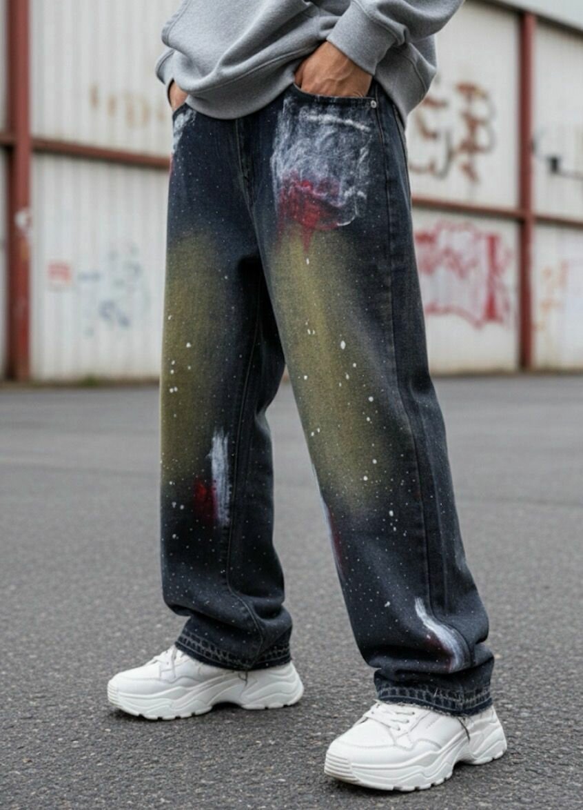 Pantalons streetwear artistiques