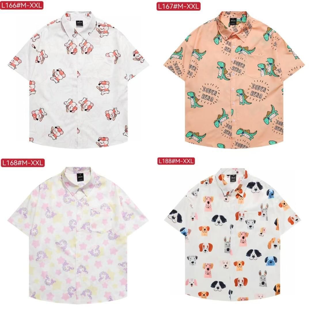 Chemises imprimées été