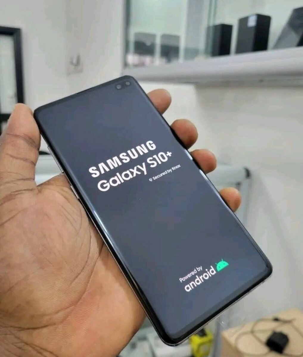 Samsung Galaxy S10+ noir
