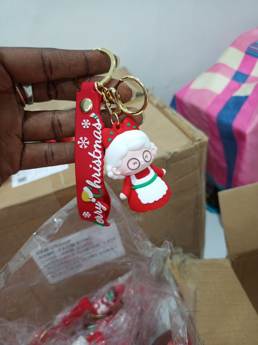 Porte-clés de Noël mignon