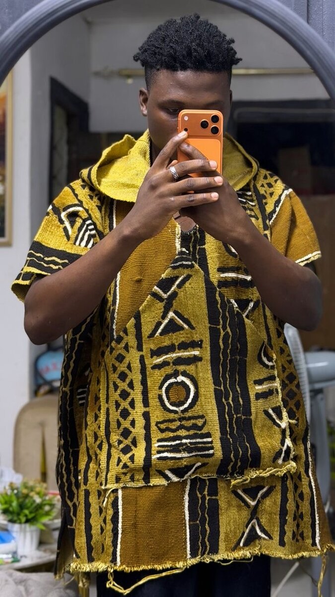 Ponchos africains à motif ethnique