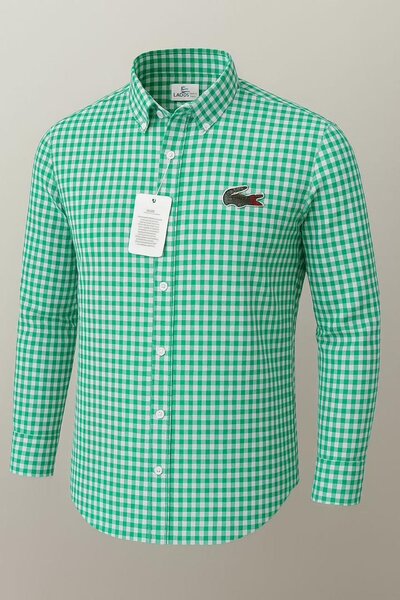 Chemise à carreaux homme élégante