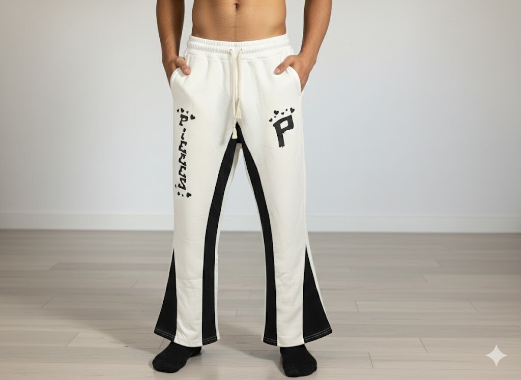 Jogging évasé 100% conton