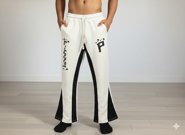 Jogging évasé 100% conton