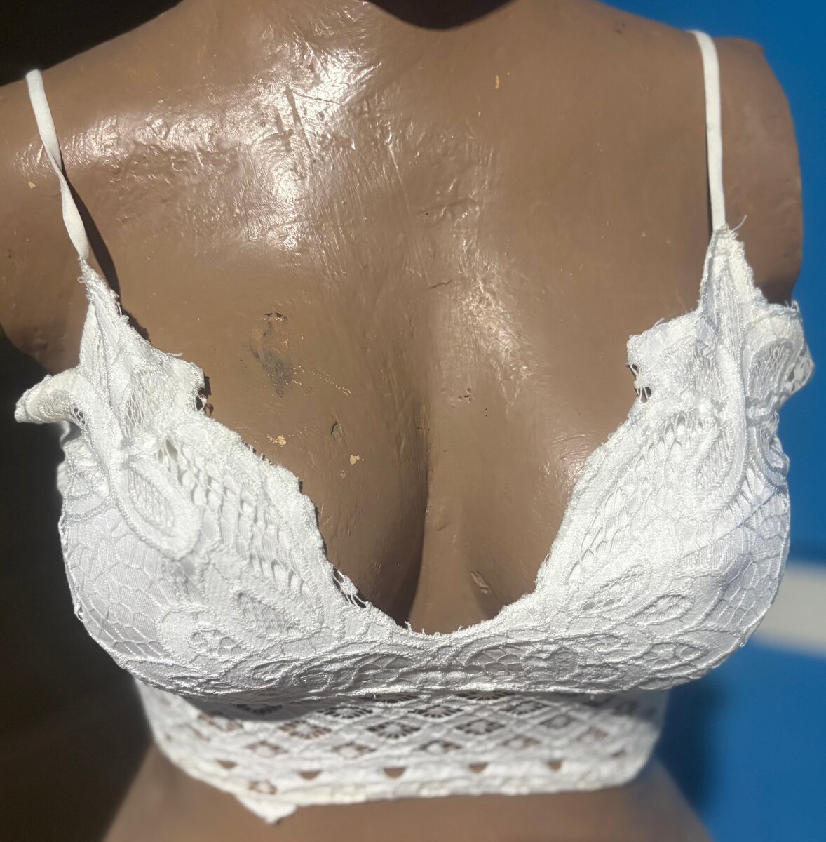 Ensemble de Hauts Femme en Coton et Dentelle