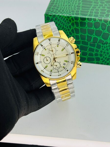 Montre Homme Luxe Acier Inoxydable