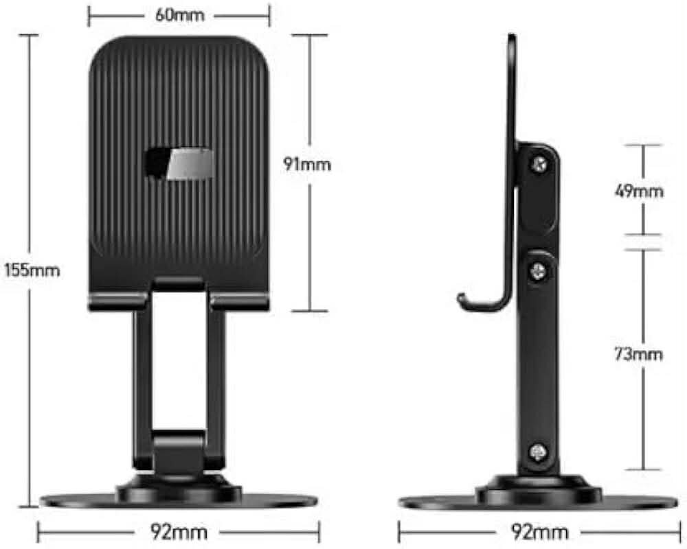 Support Téléphone Pivotant