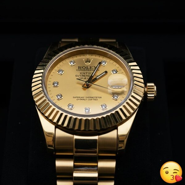 Montre de Luxe en Or