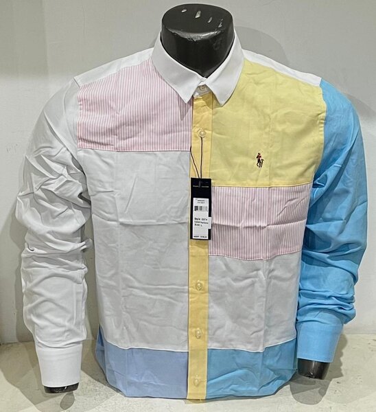 Chemise multicolore élégante