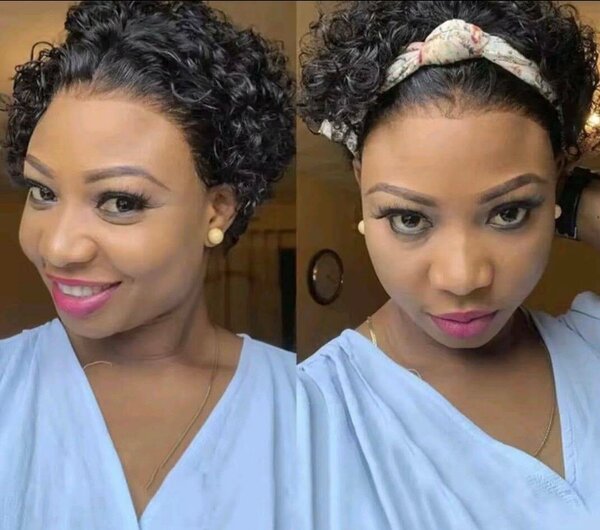 Perruque Bouclée Courte