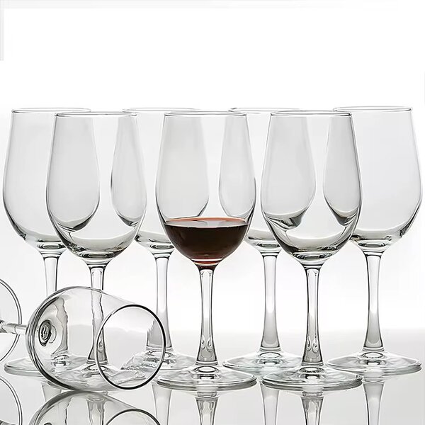 Verres à vin en cristal