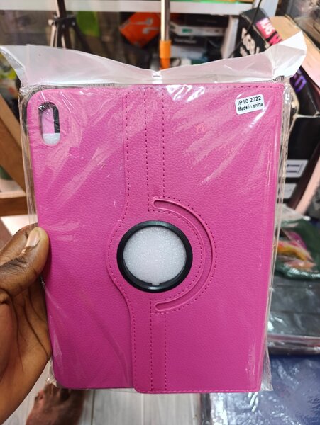 Étui Rotatif Tablette Rose