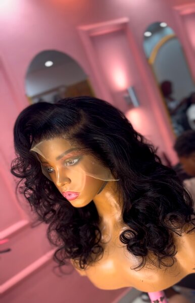 Perruque Lace Front Bouclée