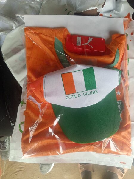 Maillot Côte d'Ivoire + Casquette