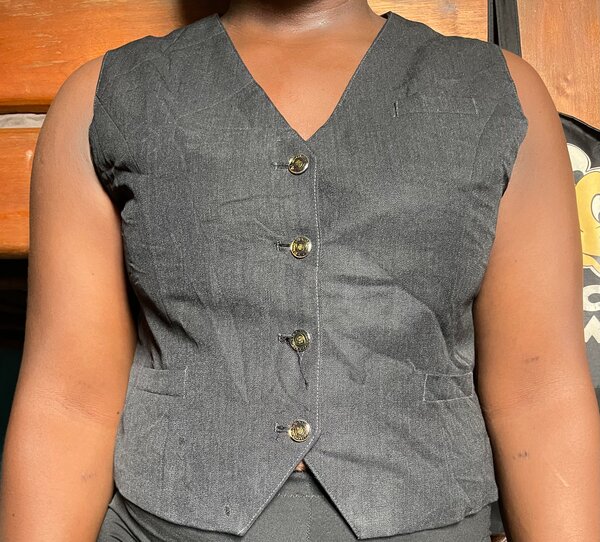 Gilet noir élégant