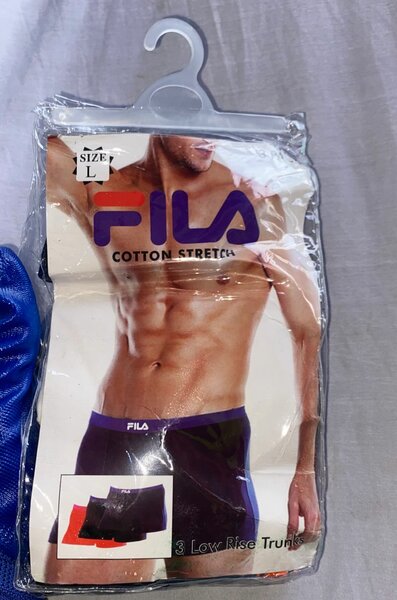 Boxers homme Fila pack 3
