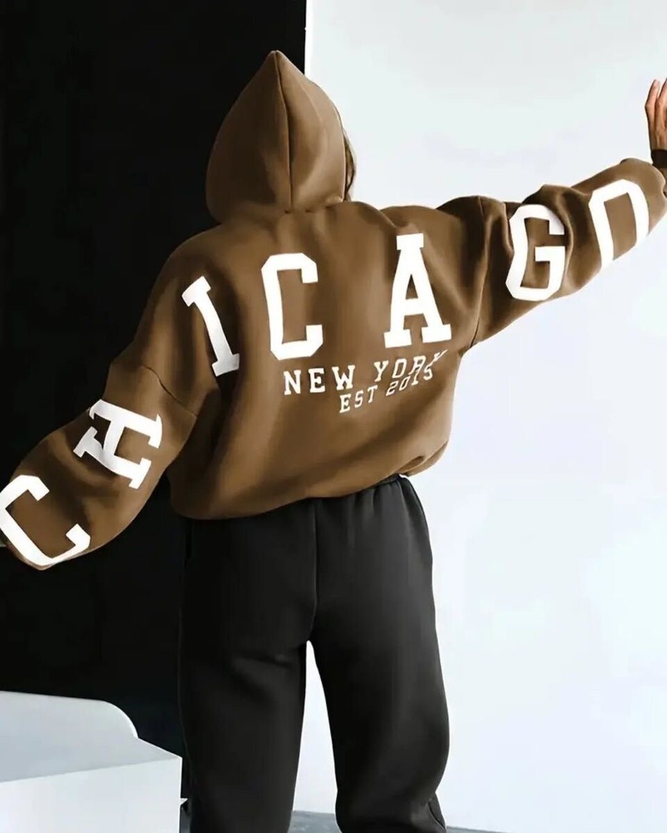 Pull à capuche "Chicago"