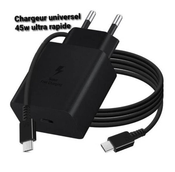Chargeur ultra rapide 45W