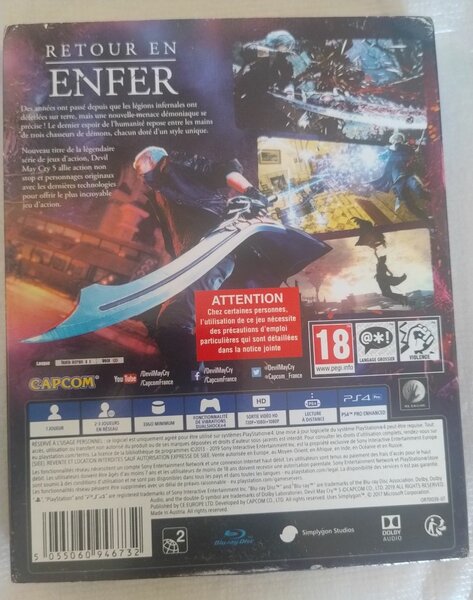 Devil May Cry 5 PS4 Jeu