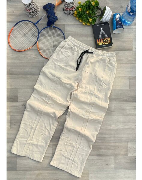Pantalon de jogging beige homme