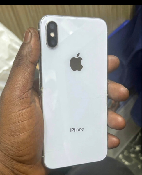 iPhone X Apple blanc