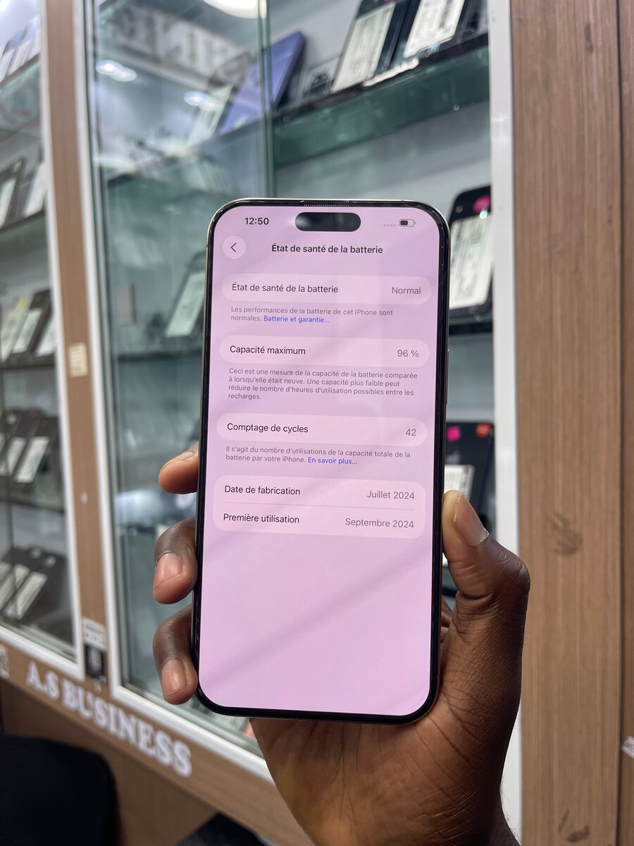 iPhone 16 Pro Max 256Go