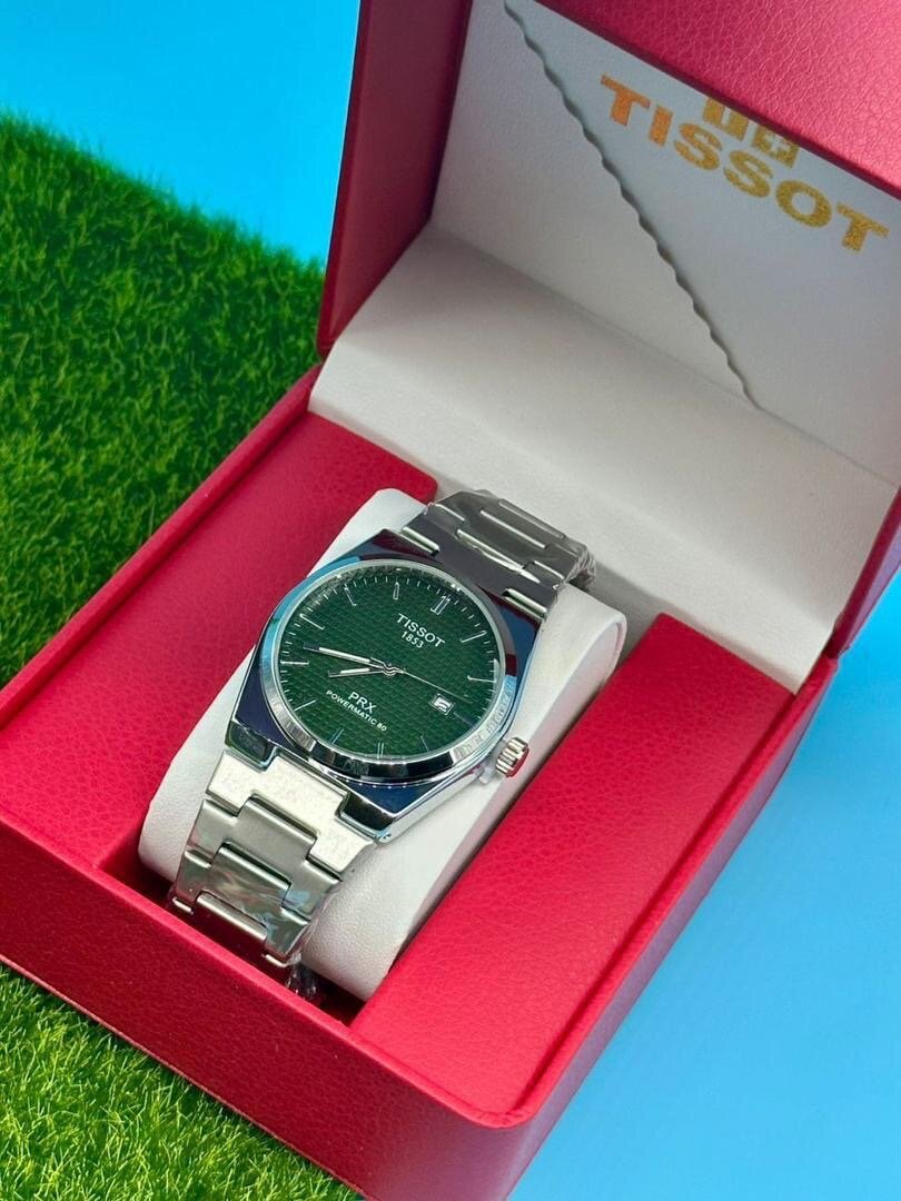 Montre Tissot PRX Verte