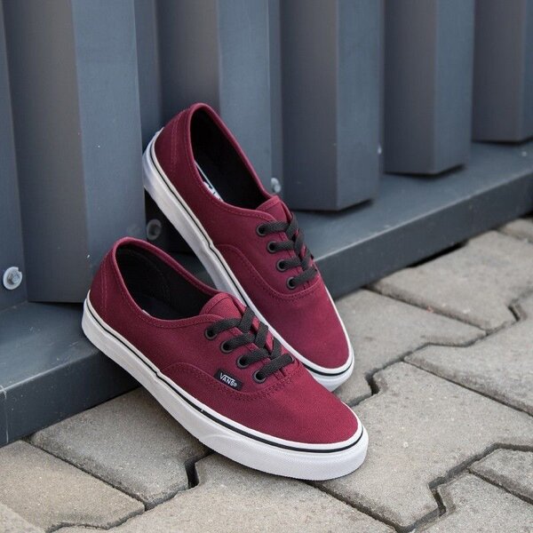 Vans classic rouge bordeau
