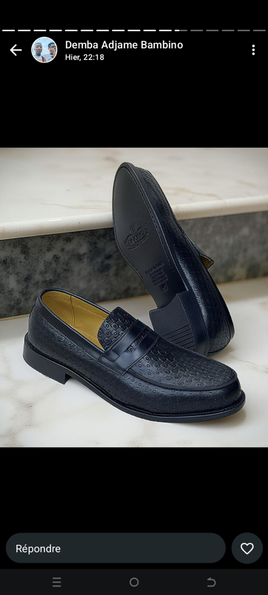 Mocassins élégants en cuir