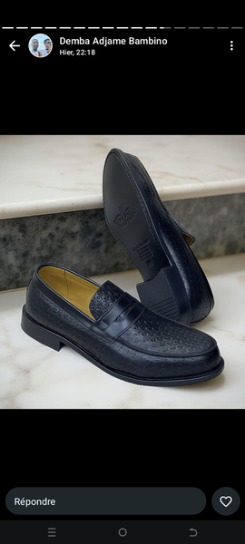 Mocassins élégants en cuir