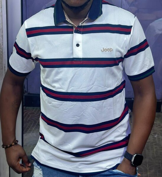 Polo homme rayé Jeep