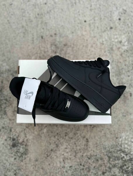 Nike Air Force 1 Baskets Noires