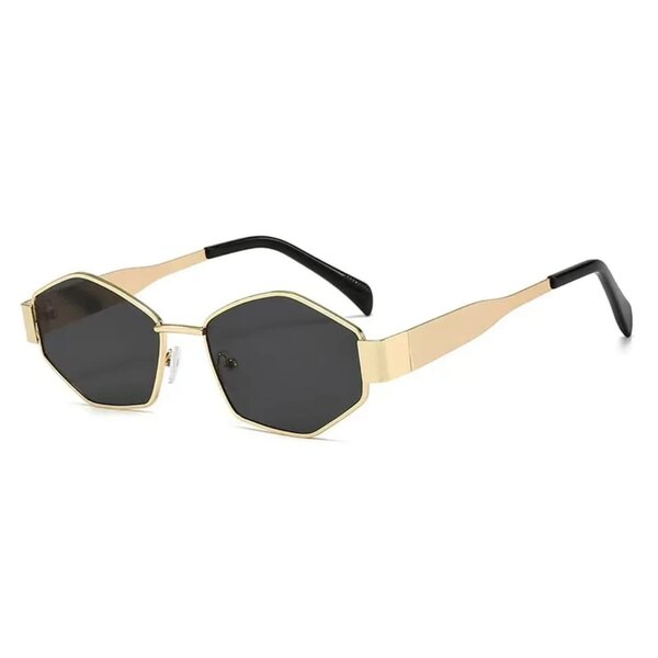 Lunettes de soleil géométriques